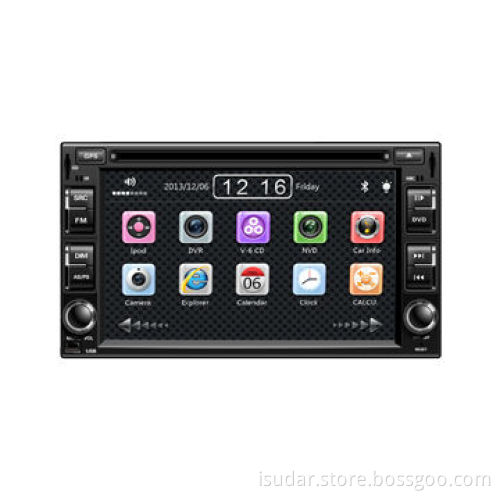 Car GPS Navigation System for Nissan Universal, NAV/CD/MP3/DVD/USB/SD/BT with 6.2" TFT Monitor